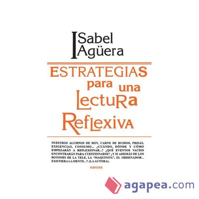 Estrategias para una lectura reflexiva