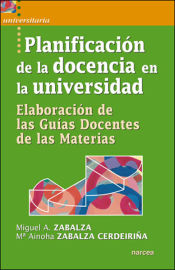 Portada de Planificación de la docencia en la universidad