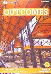 Portada de Outcomes. Pre-Intermediate A Combo (Split Edition - Student's Book & Workbook) with Class DVD-ROM & Workbook Audio CD