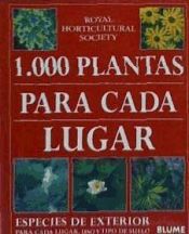 Portada de 1000 Plantas para cada lugar