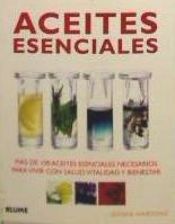 Portada de Aceites esenciales