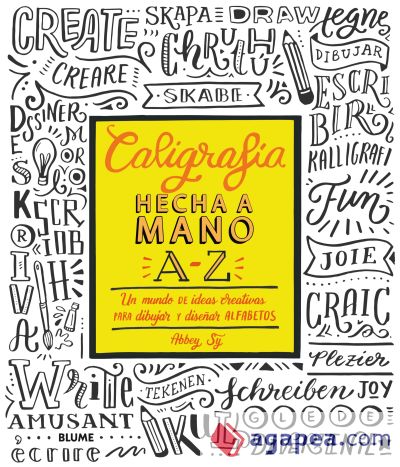 Caligrafía hecha a mano A-Z