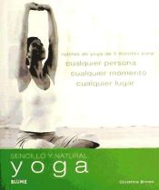 Portada de Sencillo y Natural. Yoga