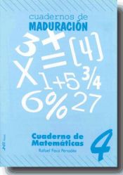 Portada de Cuaderno de Matemáticas 4