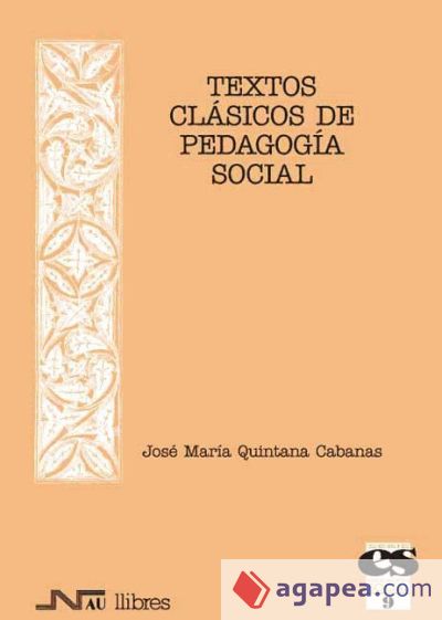 Textos clásicos de Pedagogía Social