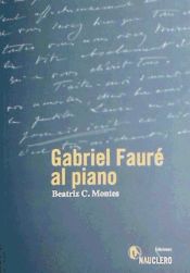 Portada de Gabriel Fauré al piano