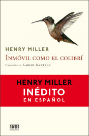 Portada de Inmóvil como el colibrí