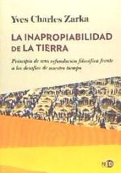 Portada de La inapropiabilidad de la tierra