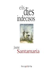 Portada de Els dies indecisos