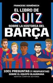 Portada de El libro de quiz sobre la historia del Barça