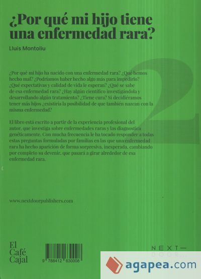 ¿POR QUÉ MI HIJO TIENE UNA ENFERMEDAD RARA?