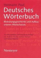 Portada de Deutsches Wörterbuch