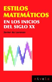 Portada de Estilos matemáticos en los inicios del siglo XX