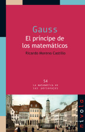 Portada de GAUSS. El príncipe de los matemáticos