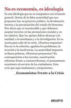 Portada de No es economía, es ideología (Ebook)