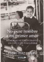 Portada de No puse nombre a mi primer amor (Ebook)