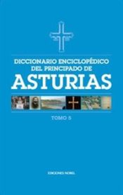 Portada de Diccionario Enciclopédico del Principado de Asturias. TOMO 5
