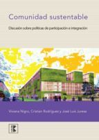 Portada de Comunidad sustentable (Ebook)