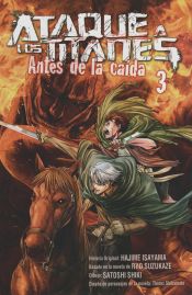 Portada de Ataque a los Titanes. Antes de la Caída 3