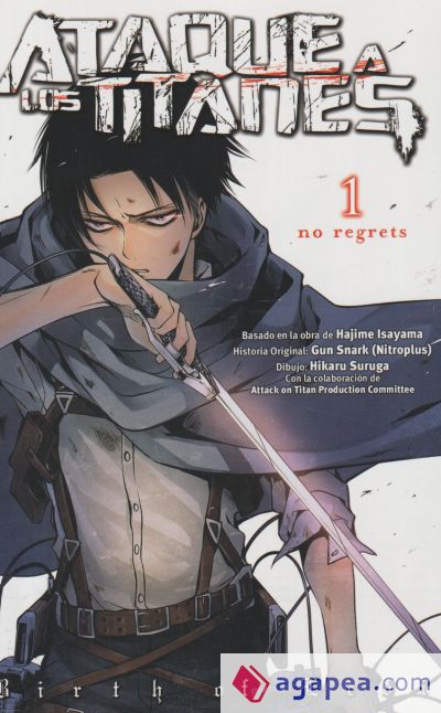 Ataque a los titanes: no regrets 01