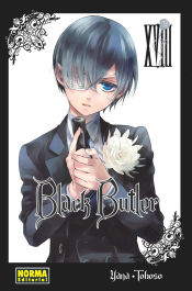 Portada de Black Butler 18