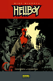 Portada de HELLBOY 02: DESPIERTA AL DEMONIO (Ed. Cartoné)