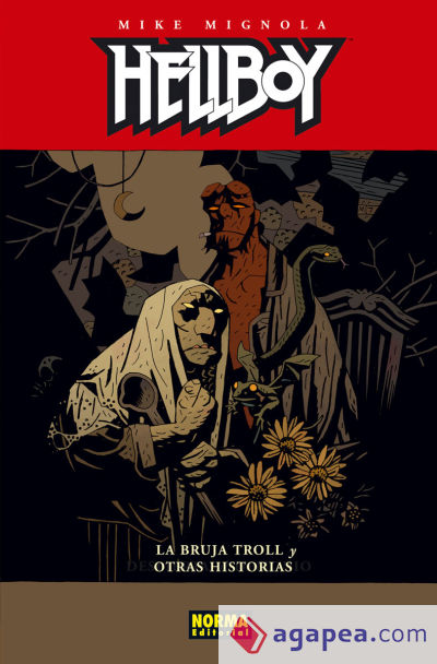 HELLBOY 10: LA BRUJA TROL Y OTRAS HISTORIAS (Ed. Cartoné)