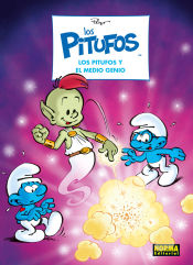 Portada de LOS PITUFOS 35. LOS PITUFOS Y EL MEDIO GENIO