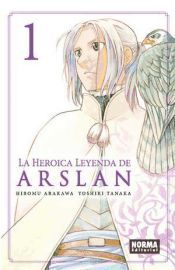 Portada de La heróica leyenda de Arslan 01
