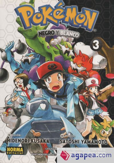 POKEMON 28. NEGRO Y BLANCO 3