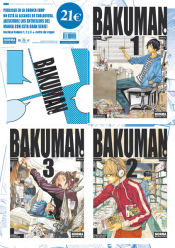 Portada de Pack Bakuman 01, 02 y 03