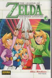 Portada de THE LEGEND OF ZELDA 09: FOUR SWORDS ADVENTURES vol. 2