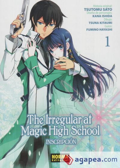 The irregular at Magic High School 01. Inscripción