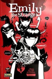 Portada de EMILY THE STRANGE: EL CÓMIC VOL. 2. ESTOS SON MIS PROBLEMAS