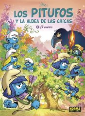 Portada de Los Pitufos y la aldea de las chicas 3. El Cuervo