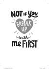 Not If You Break Up with Me First