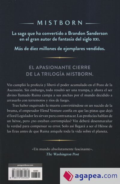 EL HÉROE DE LAS ERAS (NACIDOS DE LA BRUMA - MISTBORN 03) (EDICIÓN
