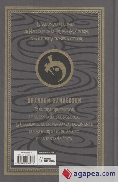 ESTUCHE TRILOGÍA MISTBORN (PACK CON: NACIDOS DE LA BRUMA EL POZ O DE LA  ASCENSIÓN EL HEROE DE LAS ERAS), BRANDON SANDERSON, Nova