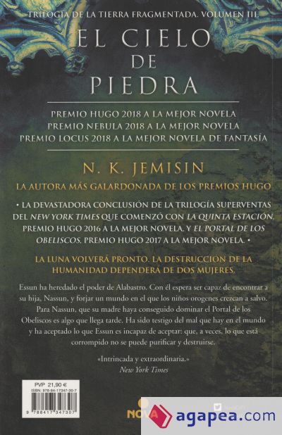 El cielo de piedra (La Tierra Fragmentada 3)