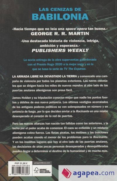 Las cenizas de Babilonia (The Expanse 6)