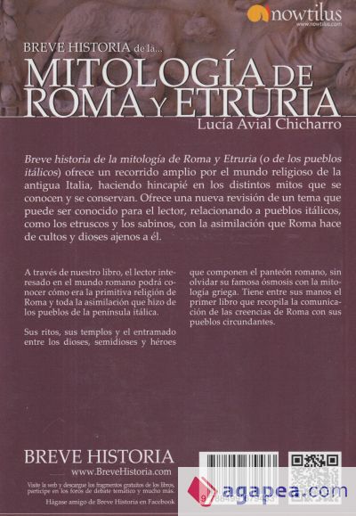 Breve Historia de la Mitologia de Roma y Etruria