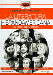 Portada de La literatura hispanoamericana en 100 preguntas