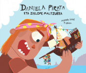 Portada de Daniela Pirata eta ziklope maltzurra