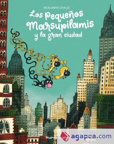 Los Pequeños Marsupilamis y la gran ciudad