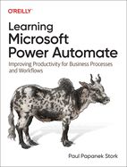 Portada de Learning Microsoft Power Automate: Improving Productivity for Business Processes and Workflows