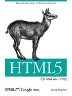 Portada de HTML5: Up And Running