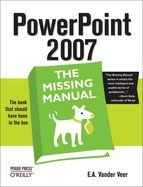 Portada de PowerPoint 2007: The Missing Manual