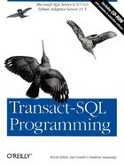 Portada de Transact-SQL Programming