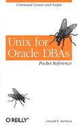 Portada de Unix for Oracle DBAs Pocket Reference