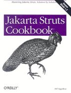 Portada de Jakarta Struts Cookbook
